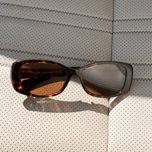 Coach Accessories - Coach HC8168 (L156) Dark Tortoise Sunglasses Frames 57-16-135mm